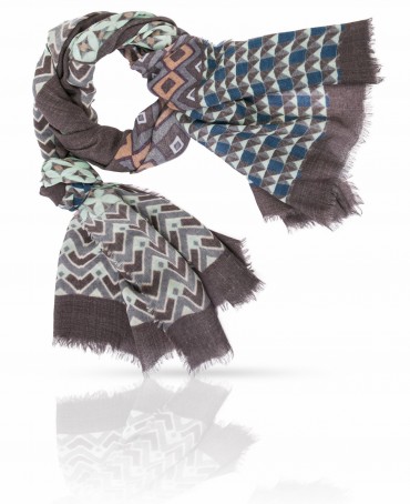 Палантин Унисекс W70.TW4-SK172/BROWN